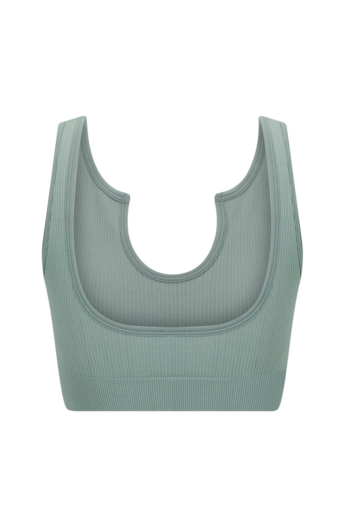 Eloise | Ribbed Activewear Top | Sage