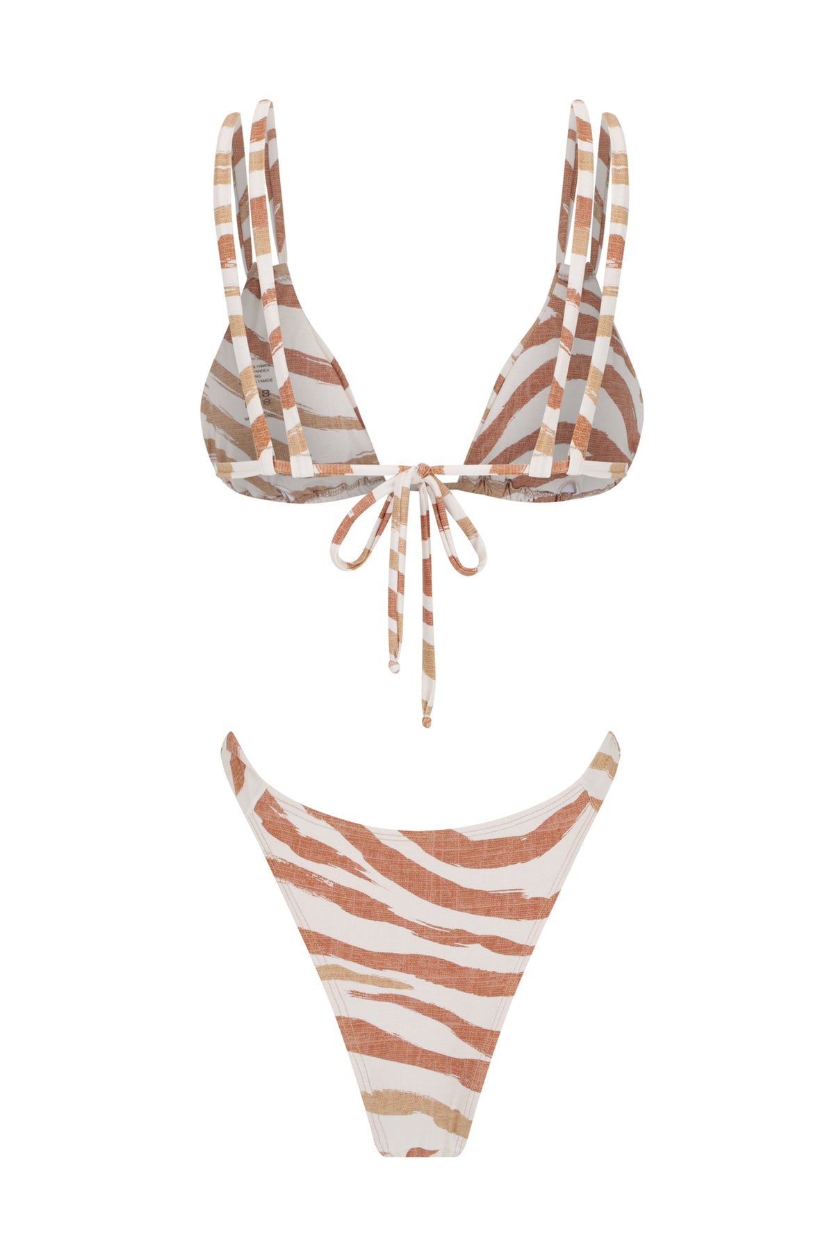 Kymberlee | Shoulder Bikini Top | Moroccan Sand-cat