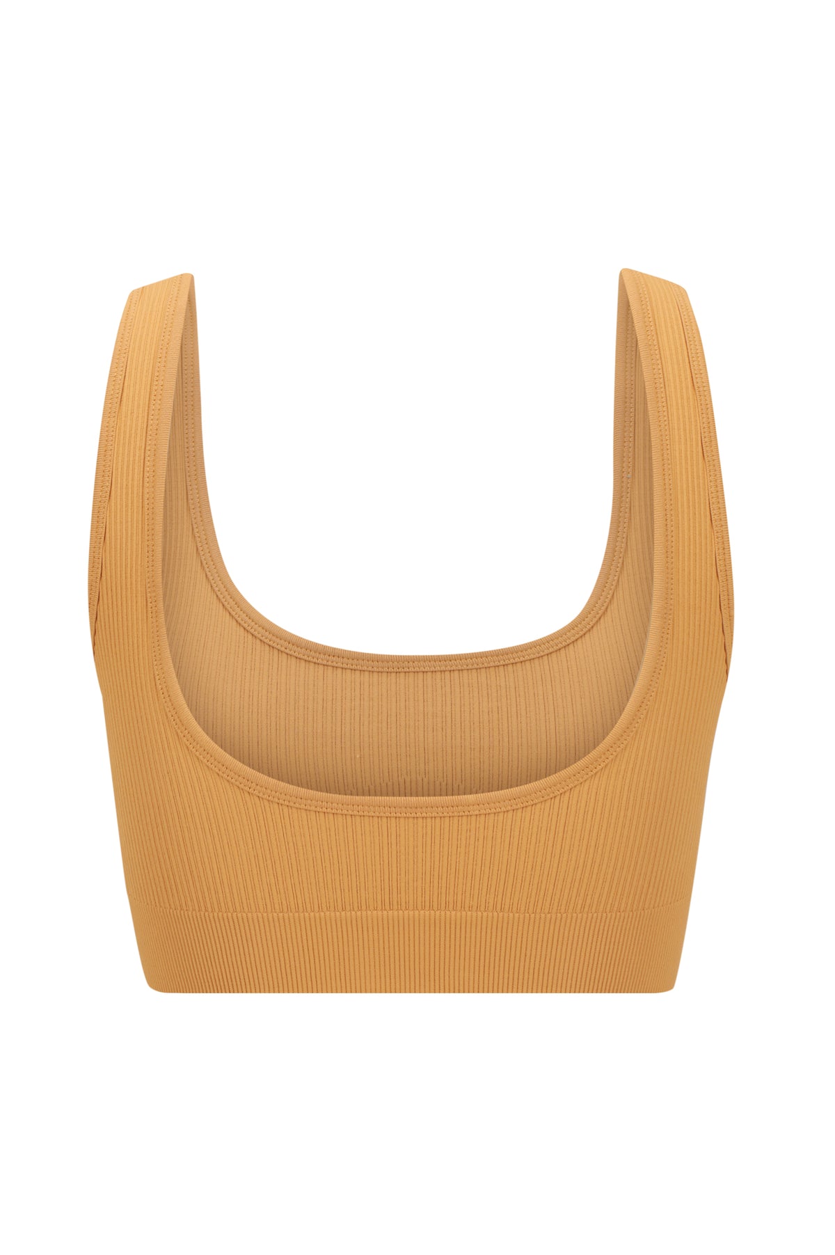 Taylor | Ribbed Activewear Top | Desert Sand