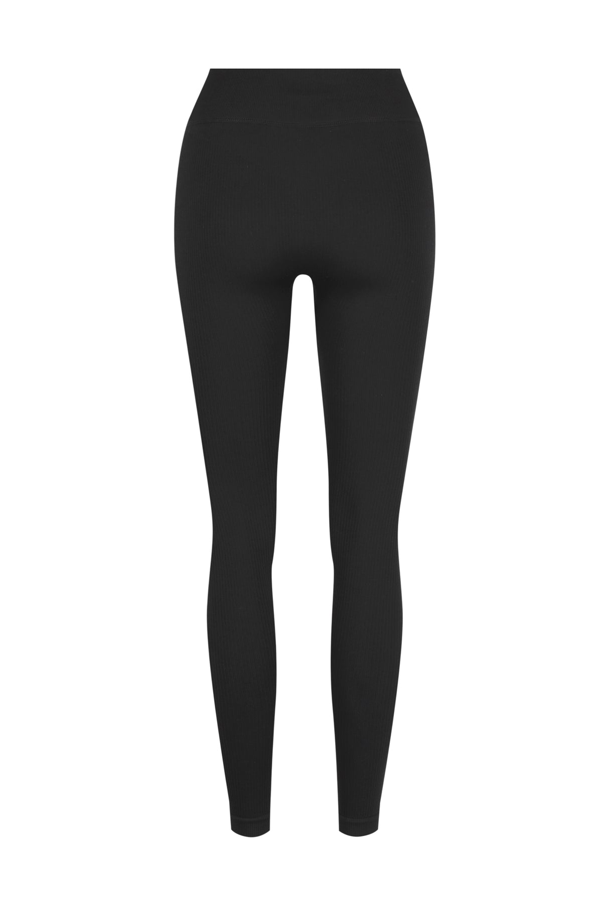 Taylor | Ribbed Activewear Pant | Black