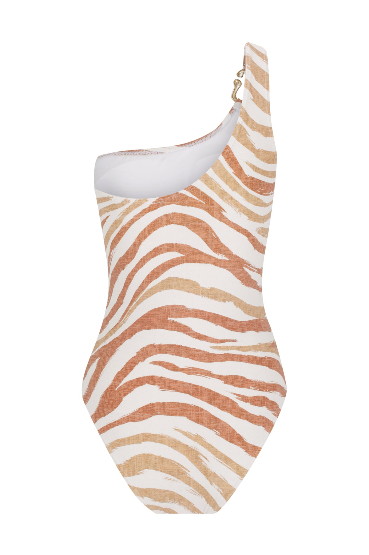 Zoe | One Shoulder One Piece | Moroccan Sand-cat